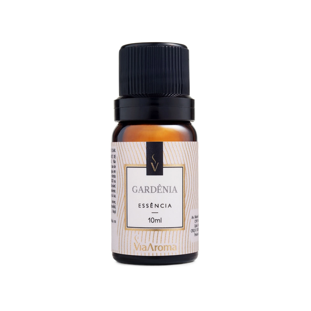 Essência Gardênia Via Aroma - 10ml Frente
