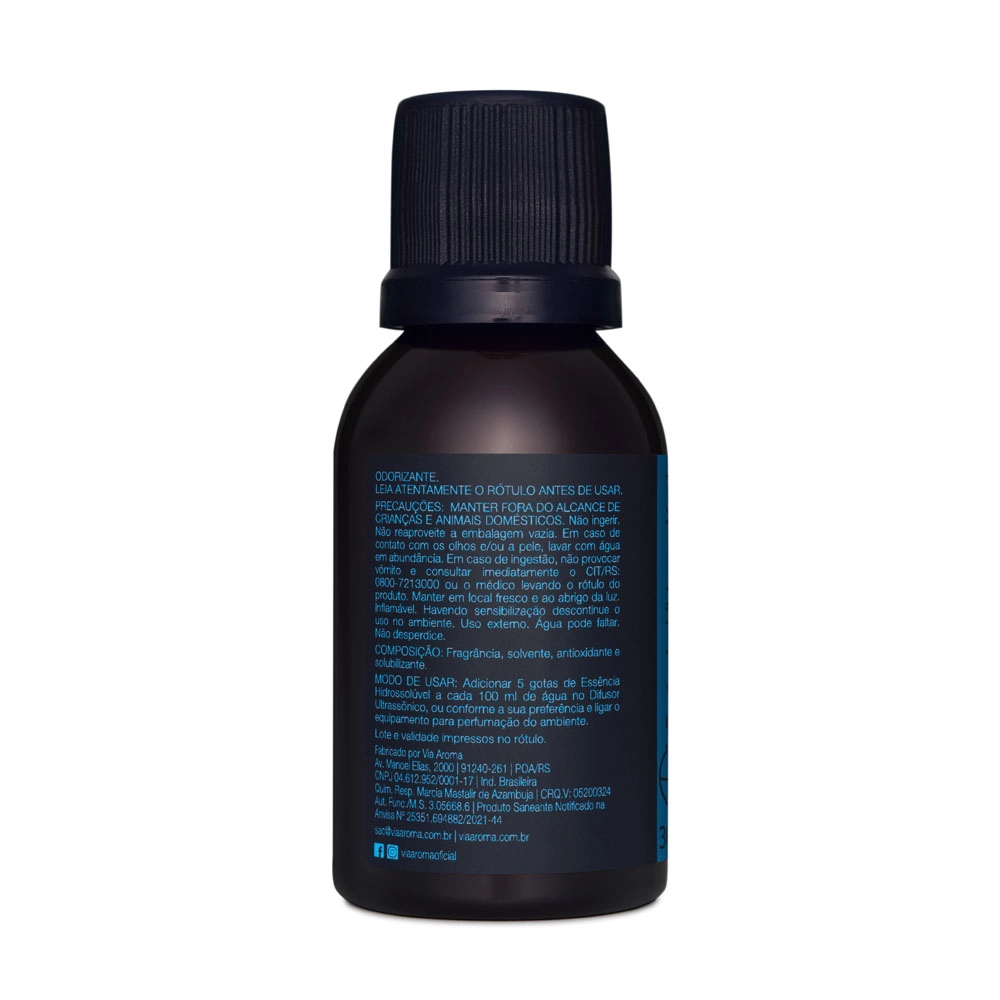 Essência Hidrossolúvel Bora Bora Linha Mundo Via Aroma - 30ml
