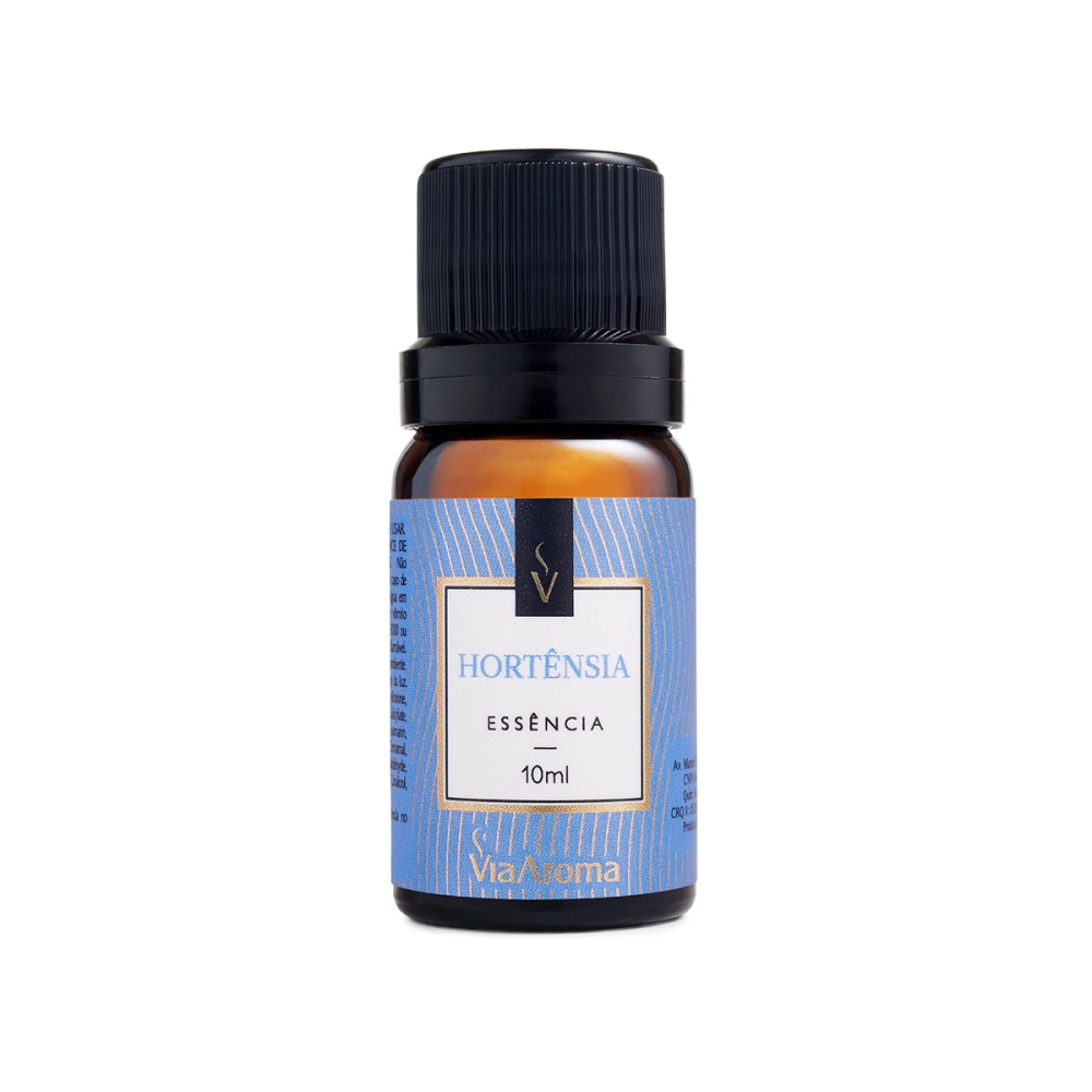 Essência Hortênsia Via Aroma - 10ml Frente