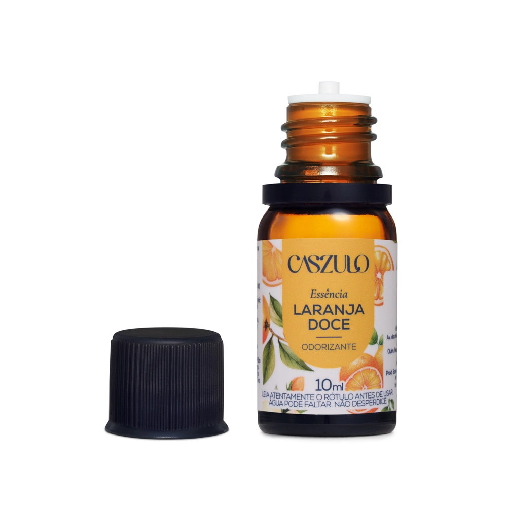 Essência Laranja Doce Caszulo - 10ml Sem tampa 