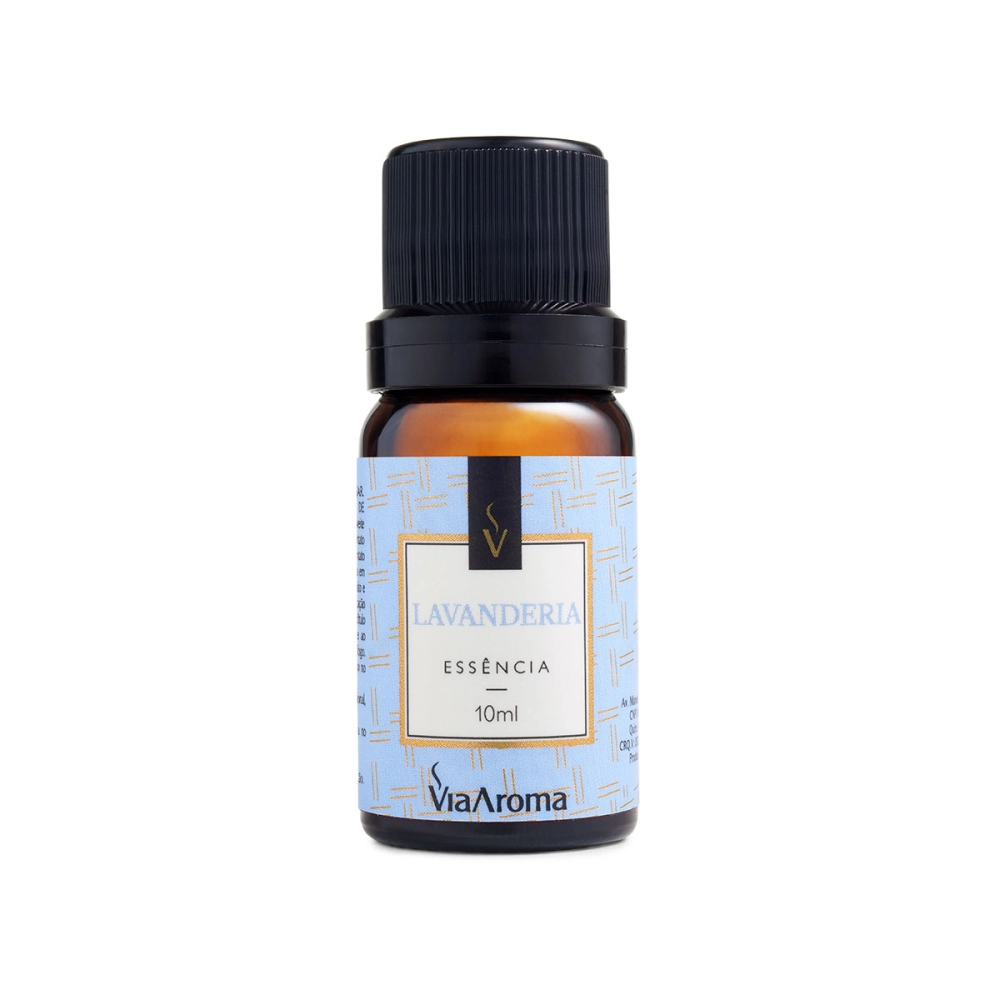 Essência Lavanderia Via Aroma - 10ml Frente