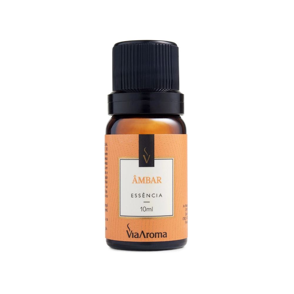 Essência Âmbar Via Aroma - 10ml Frente