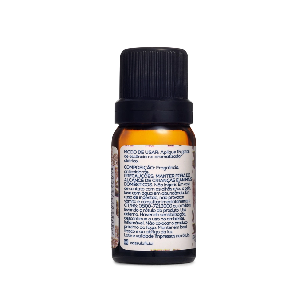Essência Mdeira do Oriente Caszulo - 10ml Lateral