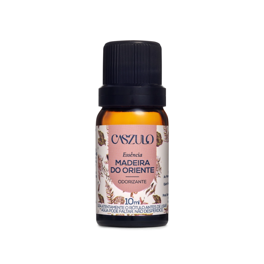 Essência Mdeira do Oriente Caszulo - 10ml Frente