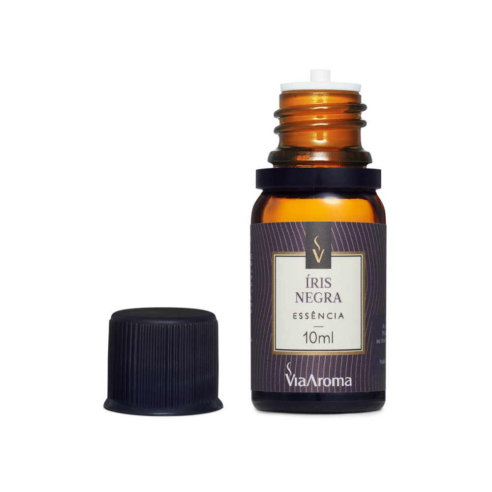  Essência Íris Negra Via Aroma - 10ml Tampa