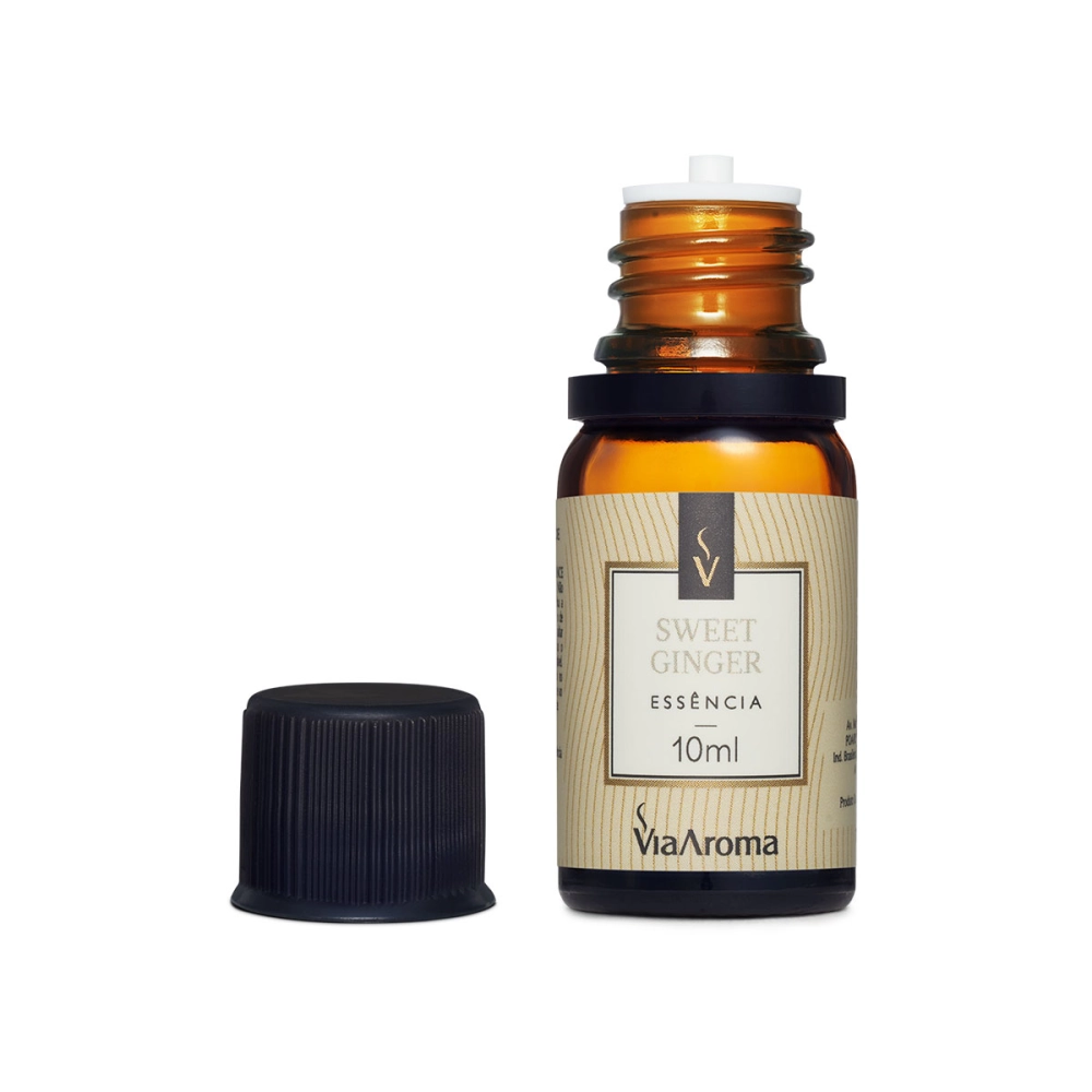 Essência Sweet Ginger Via Aroma - 10ml Tampa