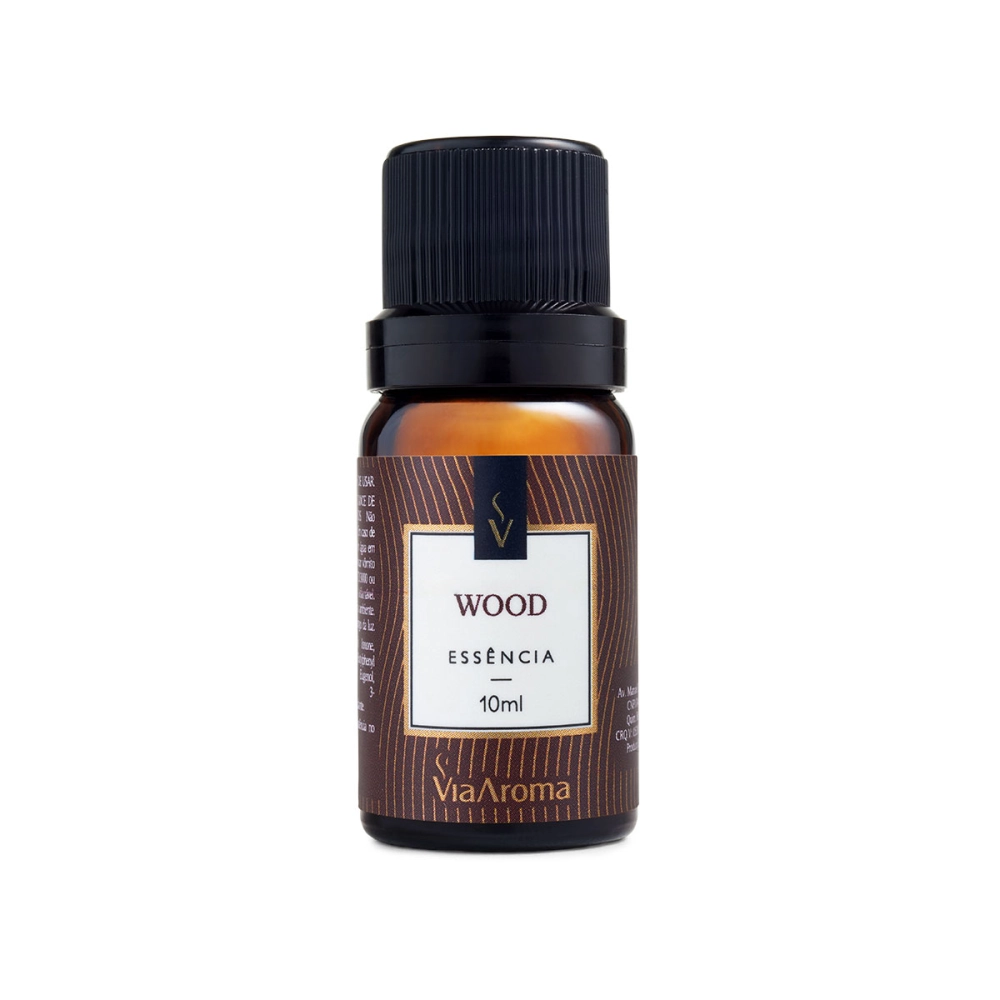 Essência Wood Via Aroma - 10ml Frente