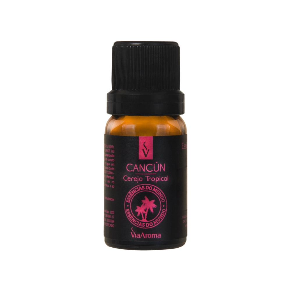  Essência Cancún Linha Mundo Via Aroma - 10ml Frente