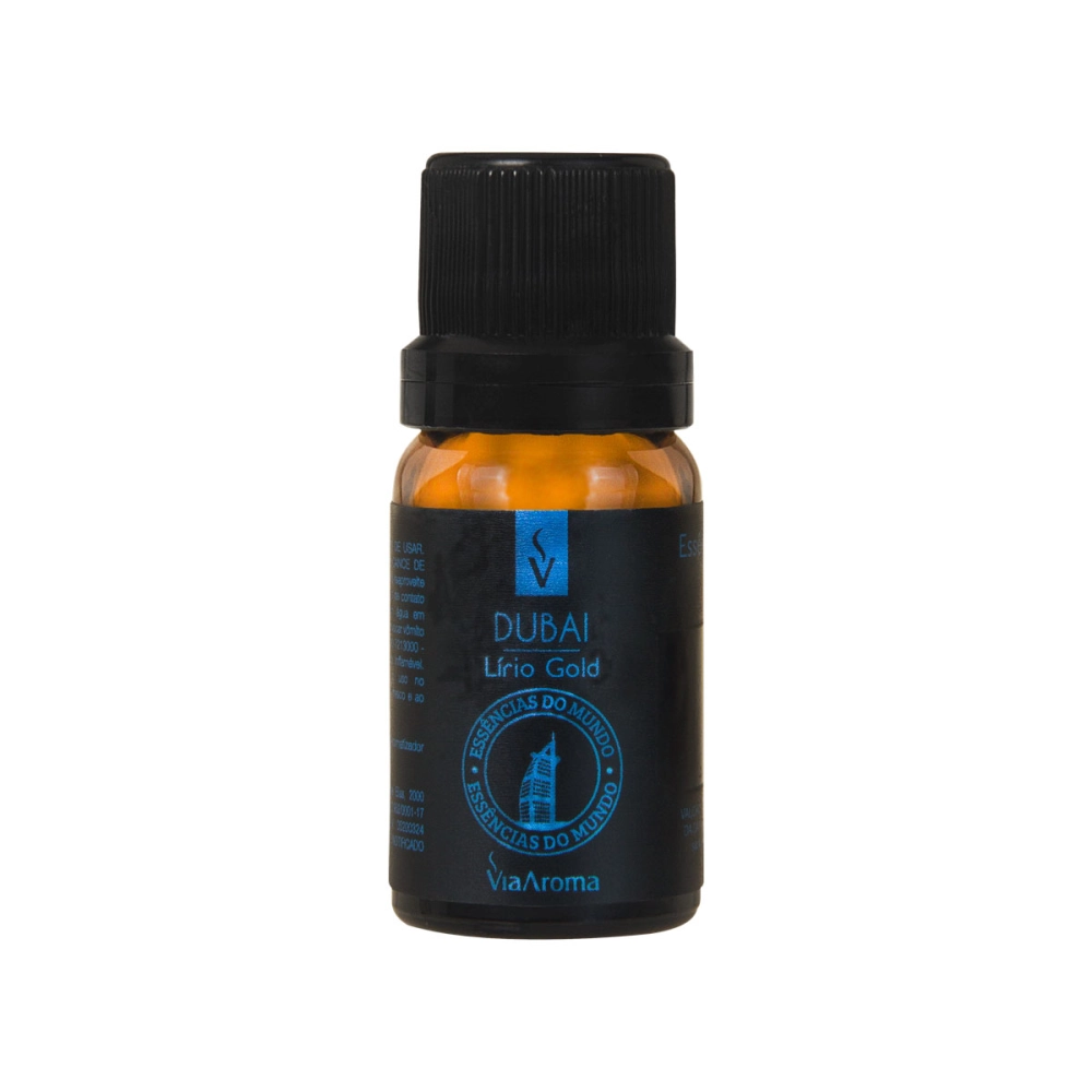  Essência Dubai Linha Mundo Via Aroma - 10ml Frente