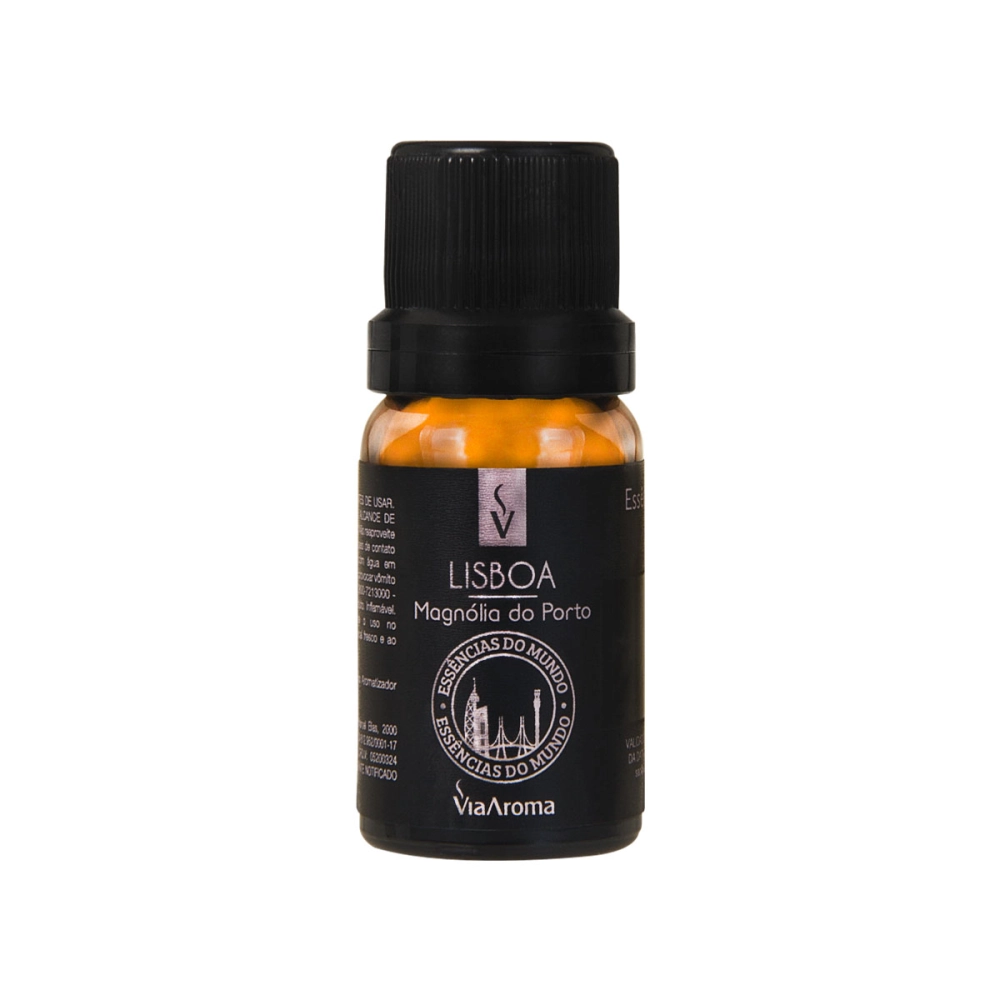 Essência Lisboa Linha Mundo Via Aroma - 10ml frente
