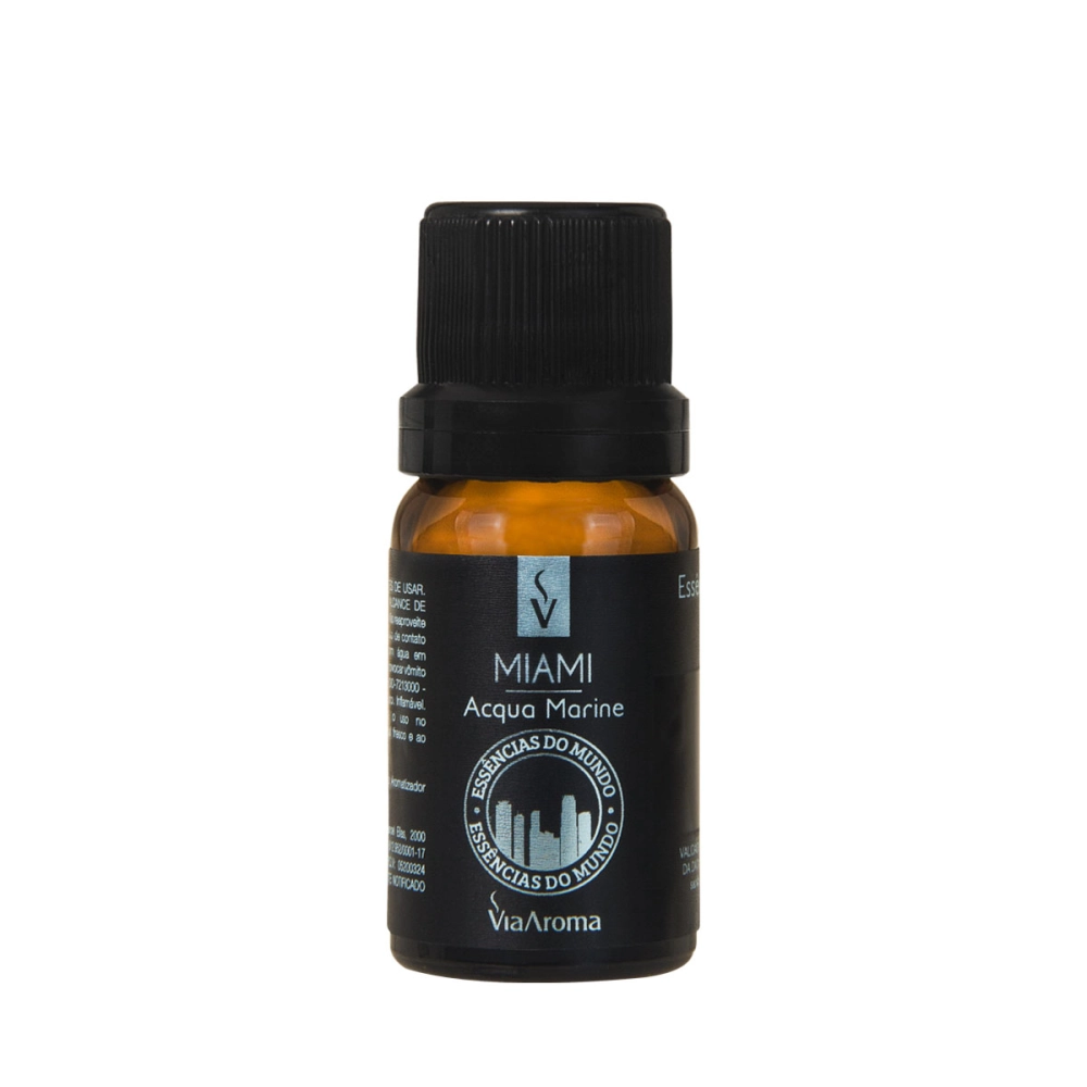 Essência Miami Linha Mundo Via Aroma - 10ml Frente