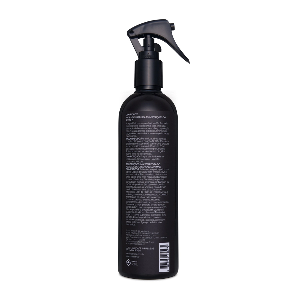  Água Perfumada Punta Cana Linha Mundo Via Aroma - 365ml Traseira