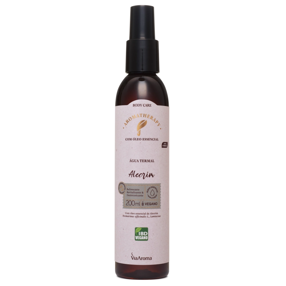 Ãgua Termal com Ã“leo Essencial de Alecrim Via Aroma - 200ml