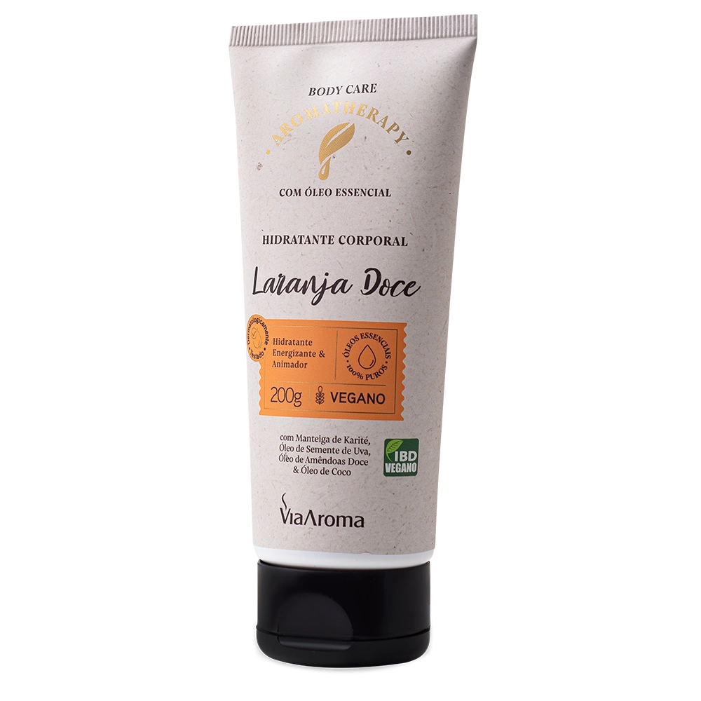 Hidratante Corporal Laranja Doce Aromatherapy Via Aroma 