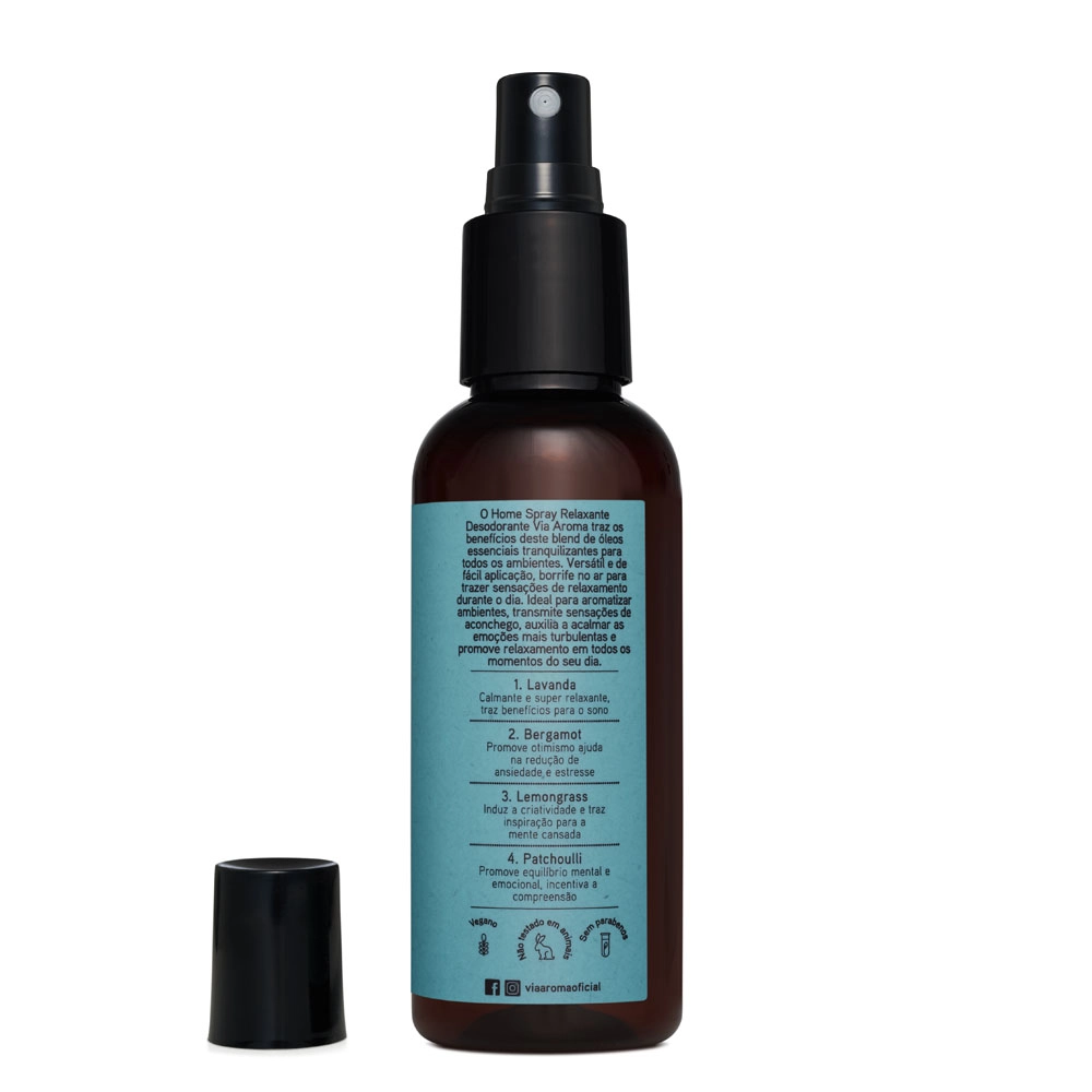 Home Spray 120ml Aromatherapy Relaxante