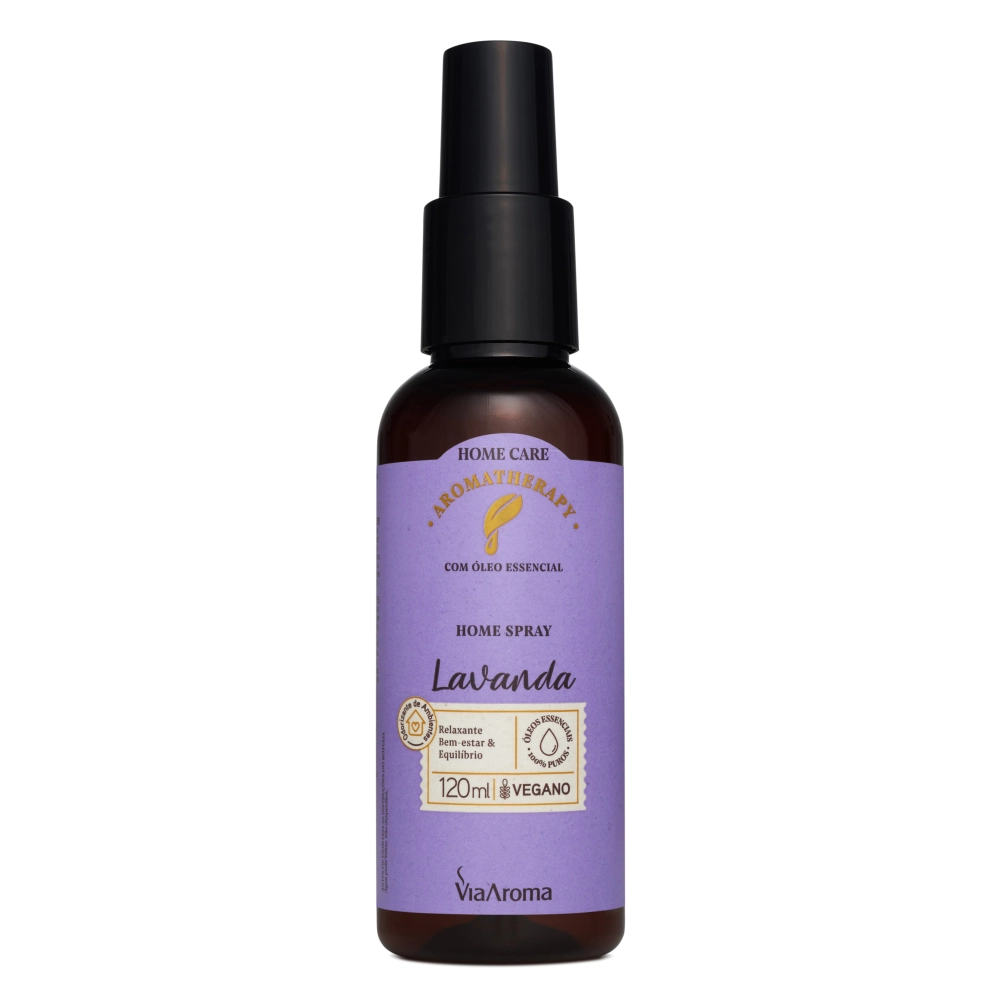 Home Spray Lavanda Aromatherapy Via Aroma - 120ml