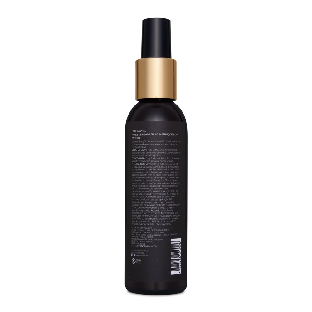 Home Spray Punta Cana Linha Mundo Via Aroma - 150ml traseira 