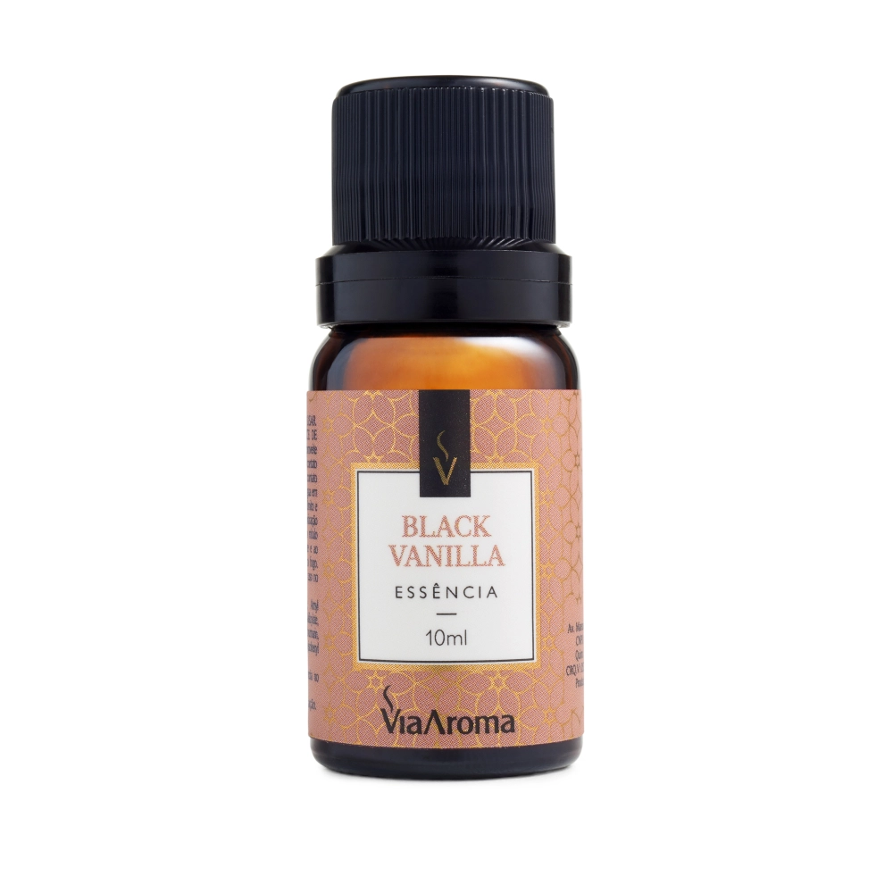 Kit Aromatizador Elétrico Original mais 1 Essência Via Aroma - Black Vanilla