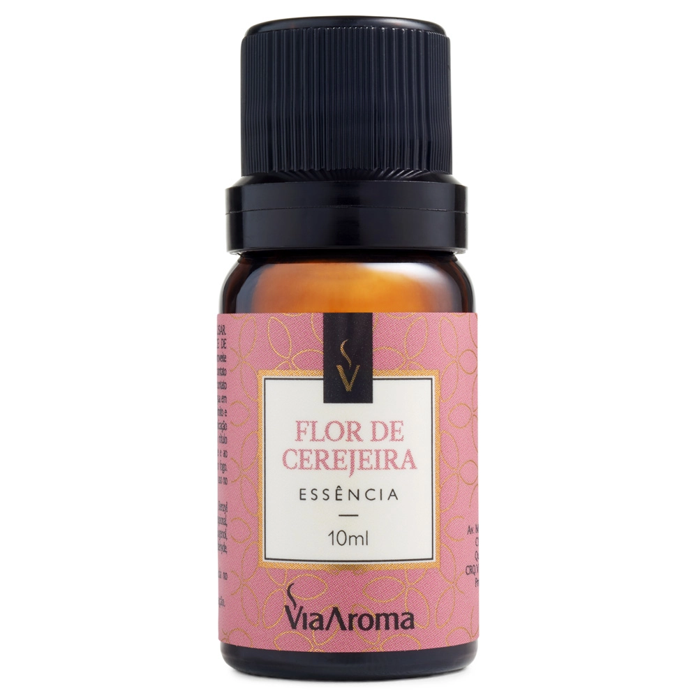 Kit Presente Aromatizador Standard mais 2 Essências Via Aroma - Flor de Cerejeira e Vanilla