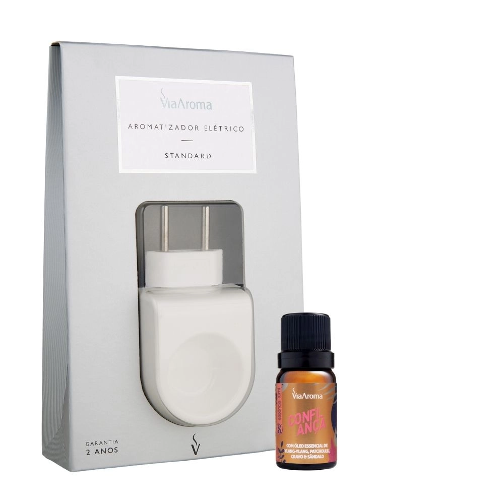 Kit Aromatizador Standard mais 1 Essência Via Aroma -  Confiança 