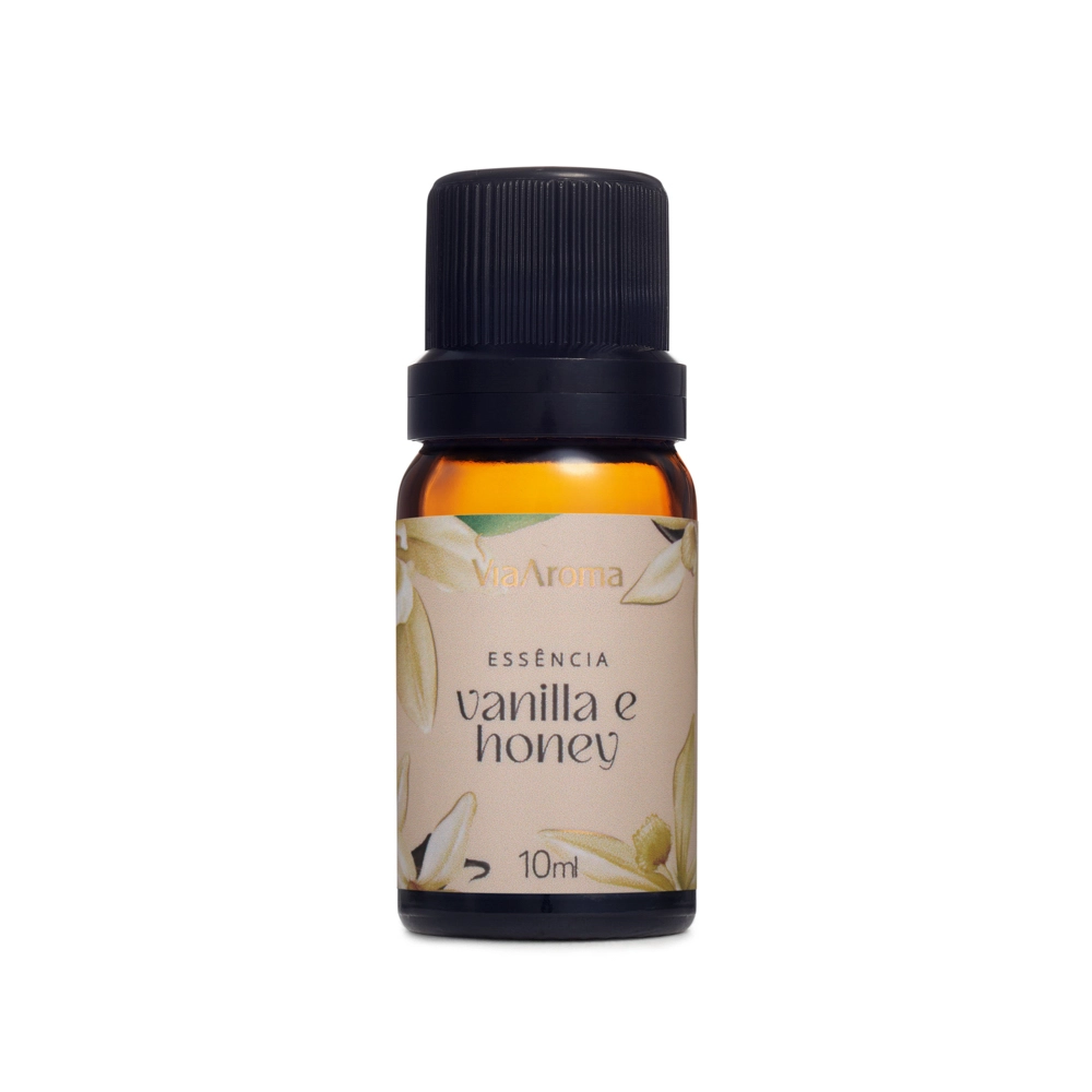 Kit Vanilla Lovers Via Aroma - 4 Essências essencia honey