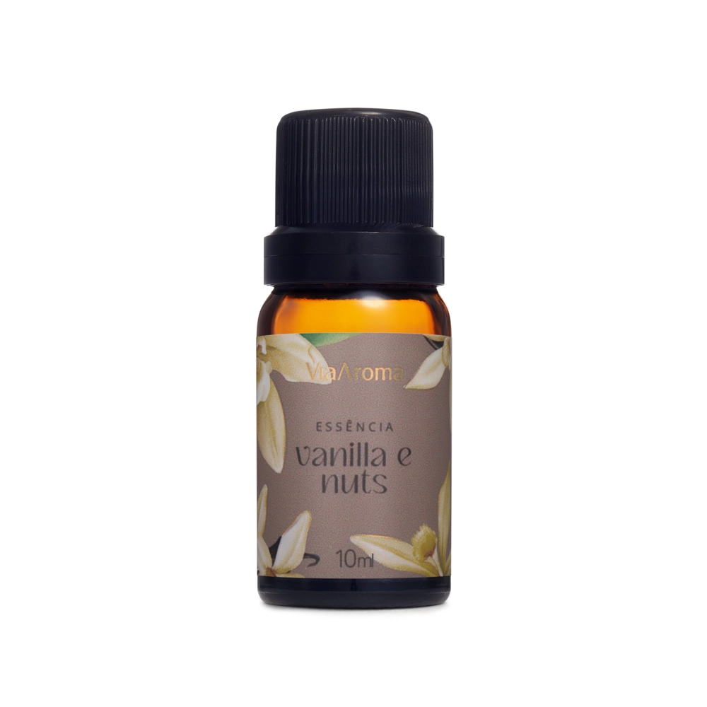 Kit Vanilla Lovers Via Aroma - 4 Essências essencia nuts