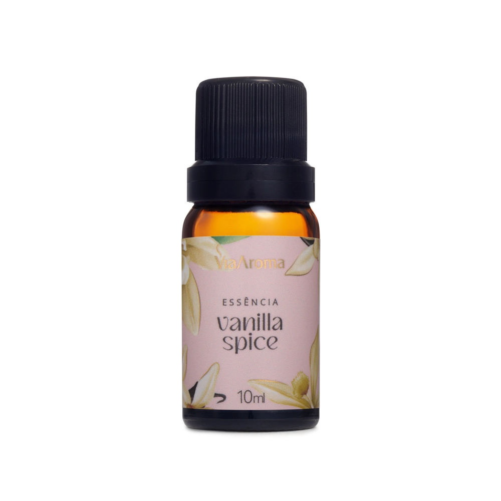 Kit Vanilla Lovers Via Aroma - 4 Essências essencia spice
