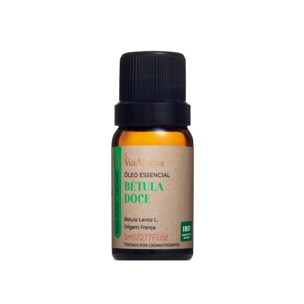  &Atilde;leo Essencial B&Atilde;&copy;tula Doce Via Aroma - 5ml Frente