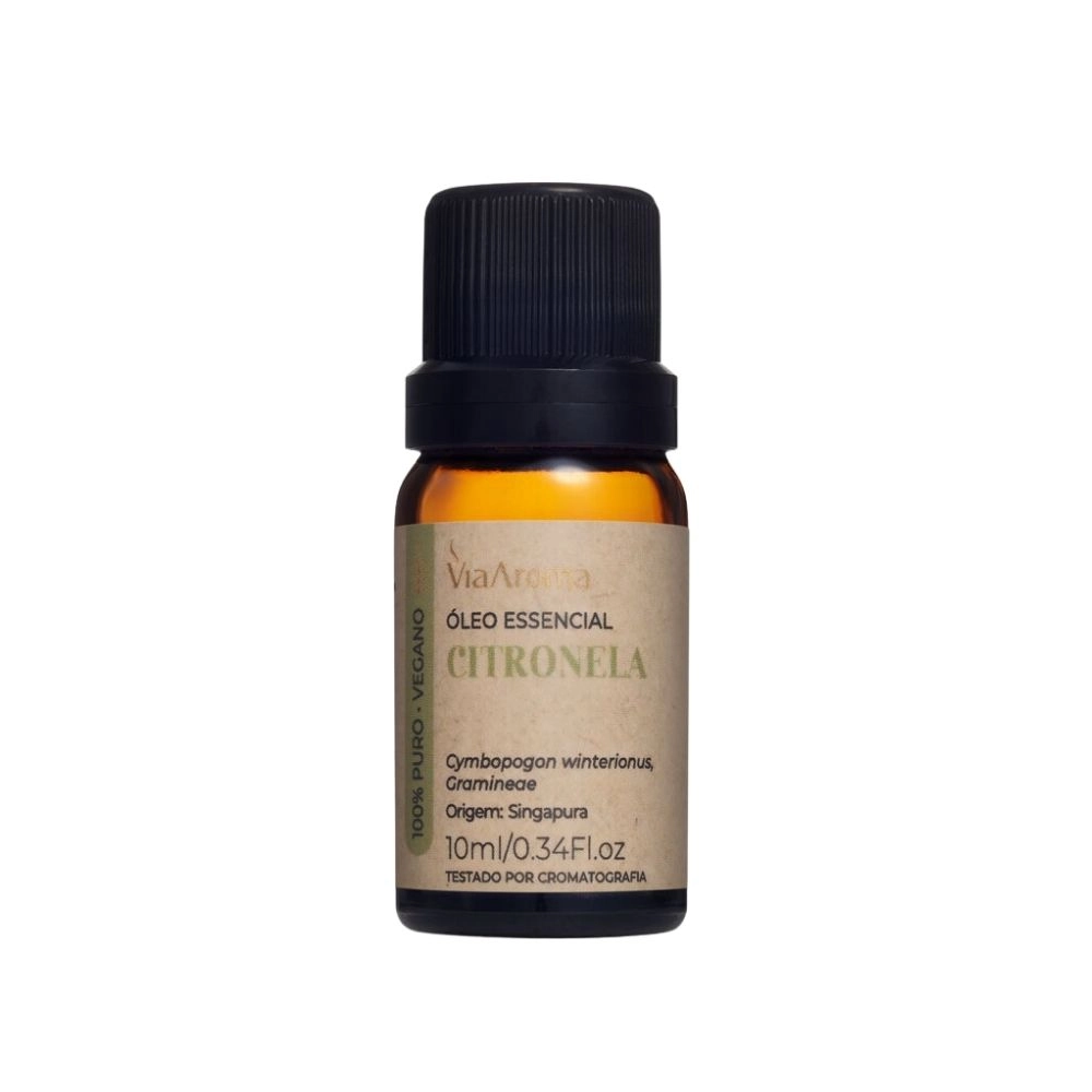 Óleo Essencial Citronela Via Aroma - 10ml