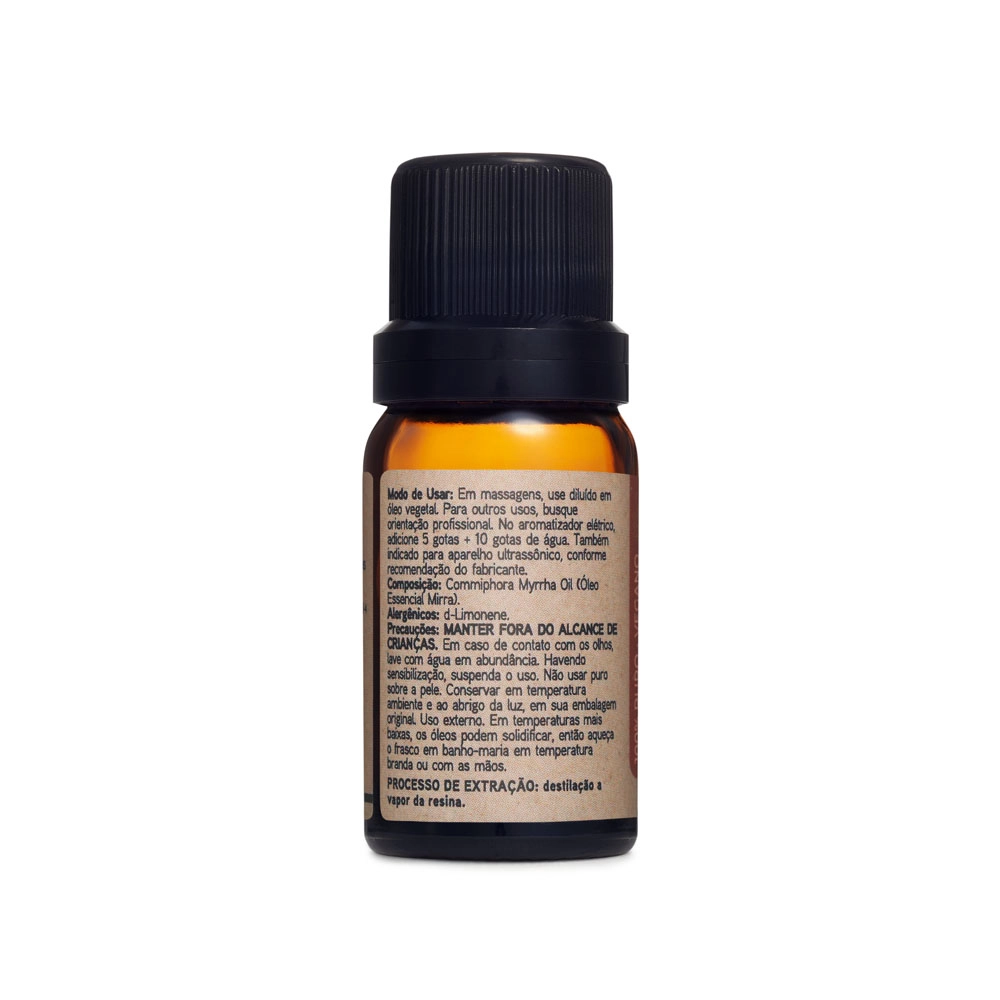 Óleo Essencial Mirra Via Aroma - 5 ml Traseira