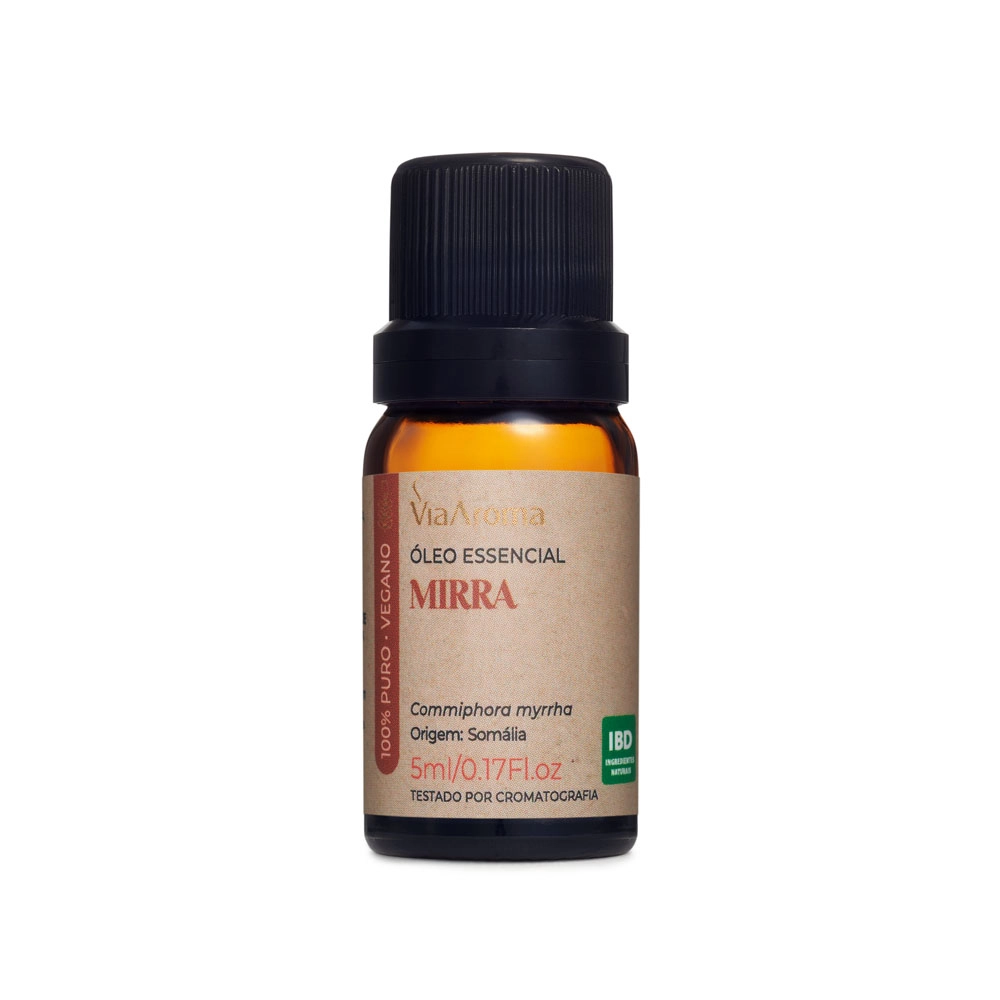 Óleo Essencial Mirra Via Aroma - 5 ml Frente