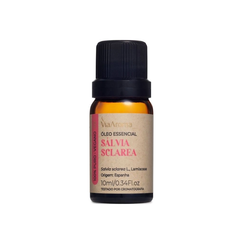 Óleo Essencial Sálvia Sclarea Via Aroma - 10ml