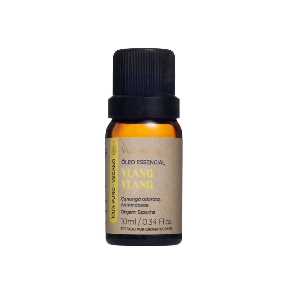 Óleo Essencial Ylang Ylang Via Aroma - 10ml