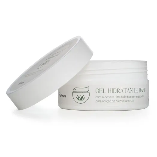 Gel Hidratante Base Linha Basic Via Aroma - 150g Produto Gel Hidratante Base Linha Basic Via Aroma - 150g