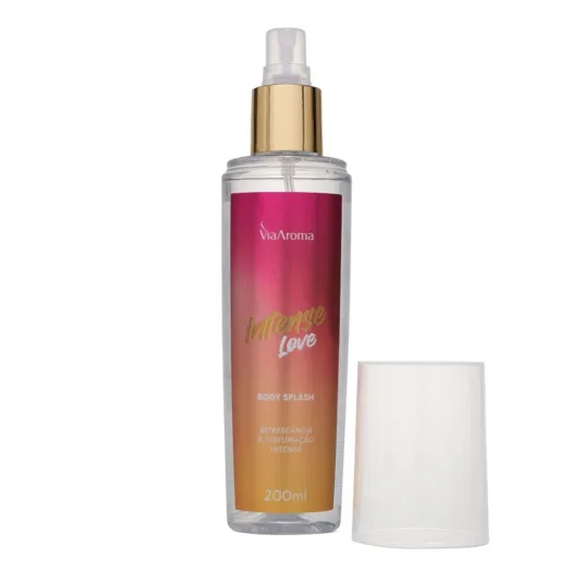 Body Splash Desodorante Intense Love Via Aroma - 200ml Produto Body Splash Desodorante Intense Love Via Aroma - 200ml
