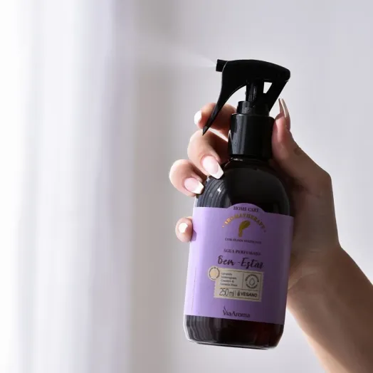 Água Perfumada Bem-Estar Aromatherapy Via Aroma - 250ml Produto Água Perfumada Bem-Estar Aromatherapy Via Aroma - 250ml