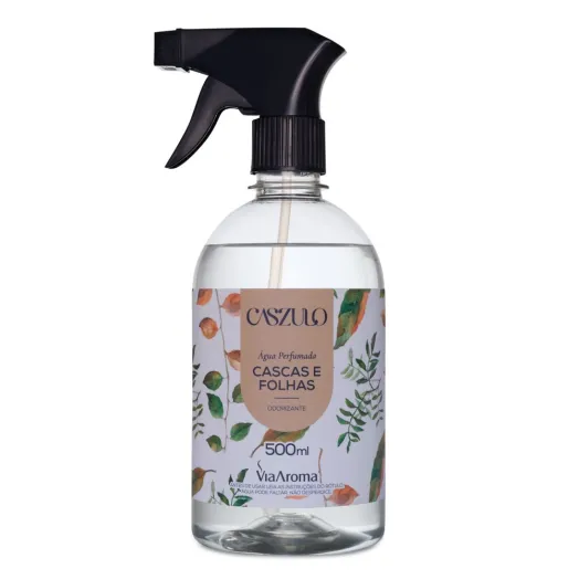 Água Perfumada Cascas e Folhas Caszulo - 500ml Produto Água Perfumada Cascas e Folhas Caszulo - 500ml