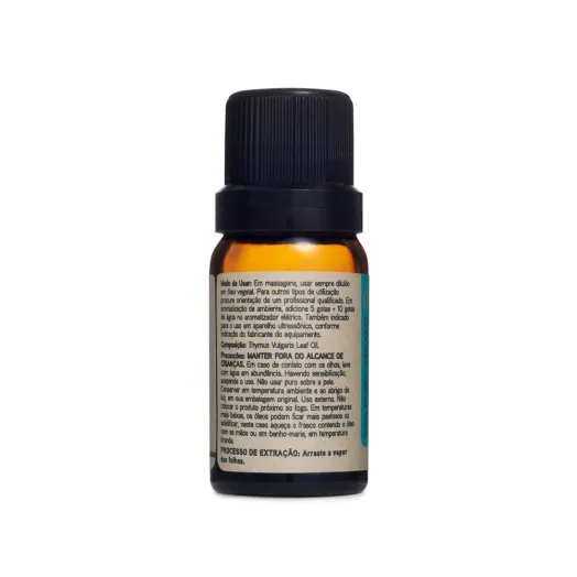 Óleo Essencial Tomilho Via Aroma - 10ml Produto Óleo Essencial Tomilho Via Aroma - 10ml