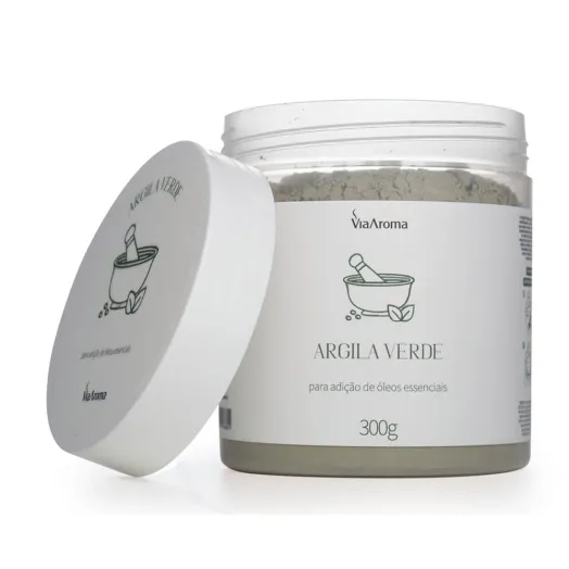 Argila verde Via Aroma - 300g Produto Argila verde Via Aroma - 300g