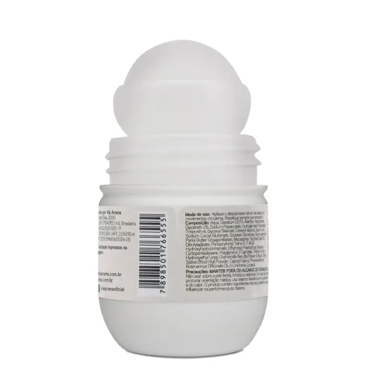 Desodorante Roll-On Alecrim Aromatherapy Via Aroma – 70 ml Produto Desodorante Roll-On Alecrim Aromatherapy Via Aroma – 70 ml