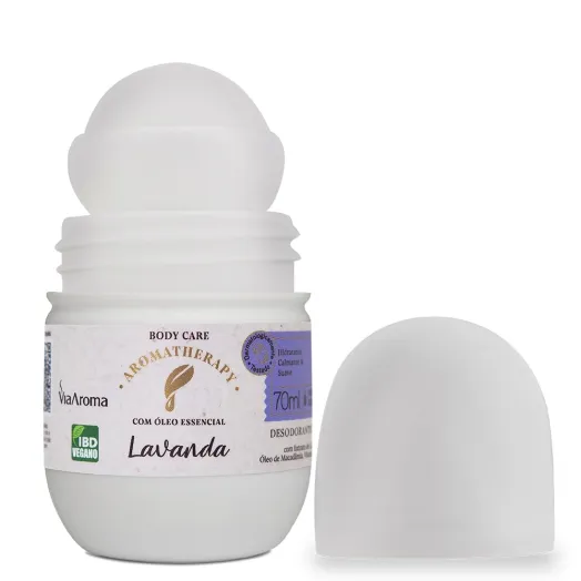 Desodorante Roll-On Lavanda Aromatherapy Via Aroma – 70ml Produto Desodorante Roll-On Lavanda Aromatherapy Via Aroma – 70ml