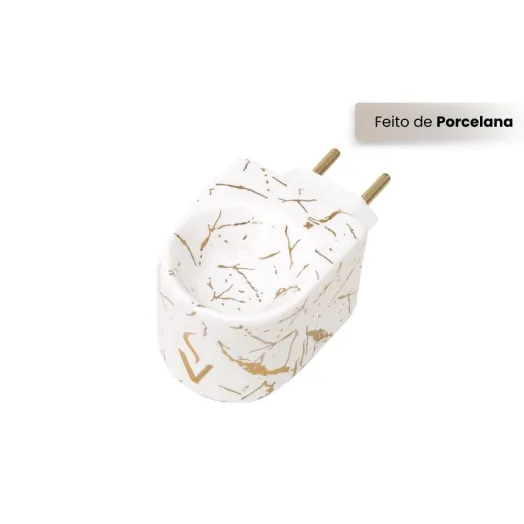 Difusor Aromatizador Elétrico Stone White - Via Aroma Produto Difusor Aromatizador Elétrico Stone White - Via Aroma