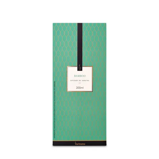 Difusor de Varetas Bamboo Via Aroma - 200ml Produto Difusor de Varetas Bamboo Via Aroma - 200ml