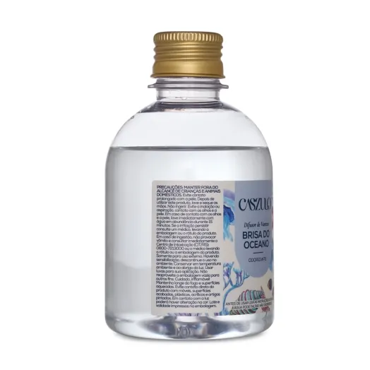 Difusor de Varetas Brisa do Oceano Caszulo - 250ml Produto Difusor de Varetas Brisa do Oceano Caszulo - 250ml