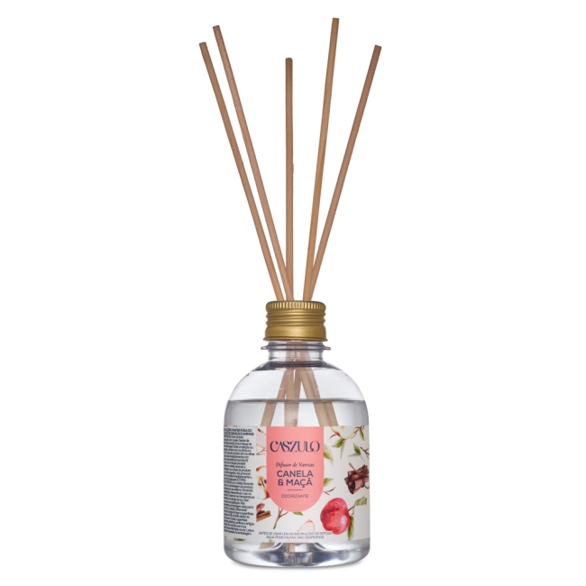 Difusor de Varetas Canela e Maçã Caszulo - 250ml