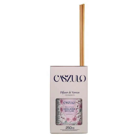 Difusor de Varetas Cerejeira em Flor Caszulo - 250ml Produto Difusor de Varetas Cerejeira em Flor Caszulo - 250ml