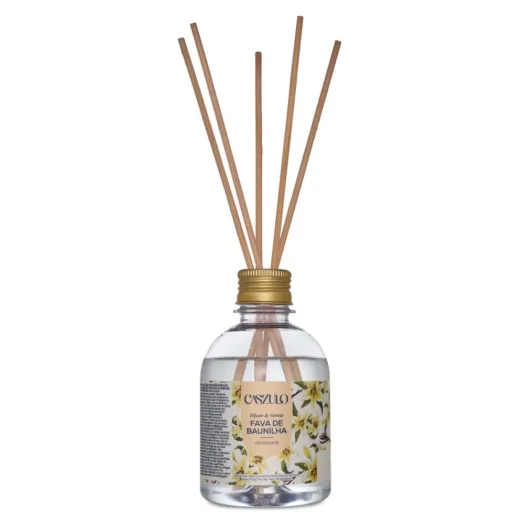 Difusor de Varetas Fava de Baunilha Caszulo - 250ml Produto Difusor de Varetas Fava de Baunilha Caszulo - 250ml