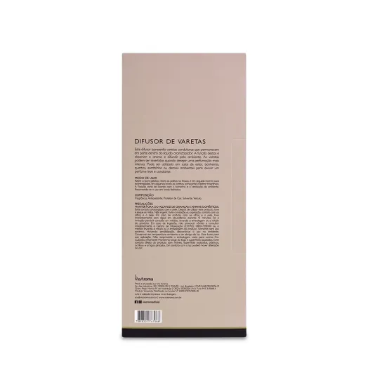 Difusor de Varetas Jasmim Branco Via Aroma - 200ml Produto Difusor de Varetas Jasmim Branco Via Aroma - 200ml