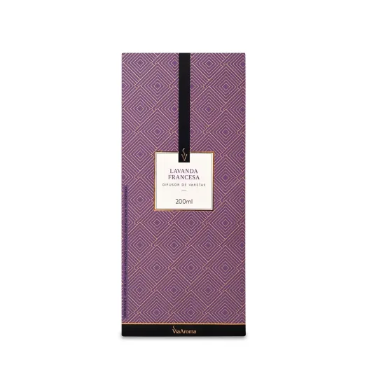 Produto Difusor de Varetas Lavanda Francesa Via Aroma - 200ml