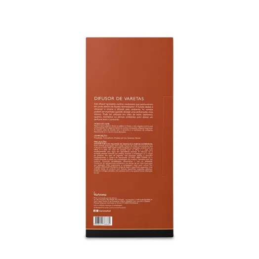Difusor de Varetas Musk Via Aroma - 200ml Produto Difusor de Varetas Musk Via Aroma - 200ml